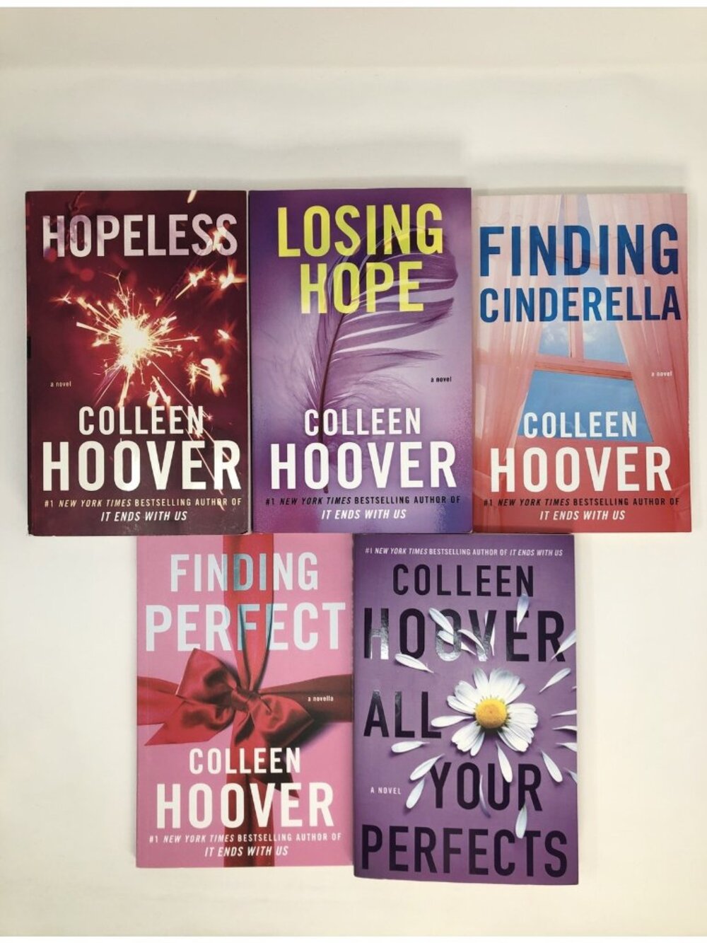 Hopeless Series Colleen Hoover 5 Books Collection Set Paperback Romance Fiction*